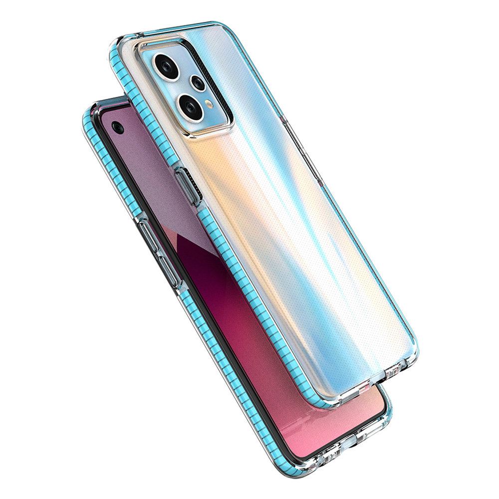 Silicone-kuori Spring Armor Realme 9 Pro+/9 - musta
