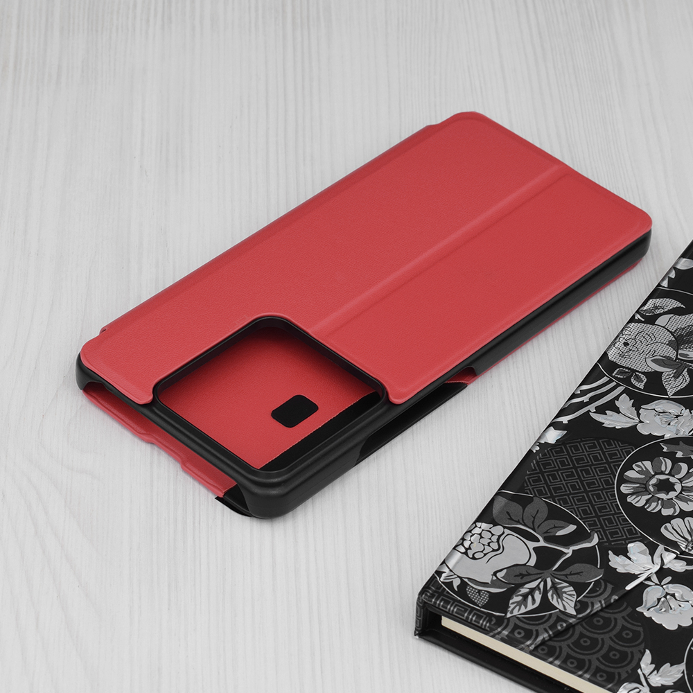 Tyylikäs kirjakotelo View Case Xiaomi Redmi Note 13 - musta