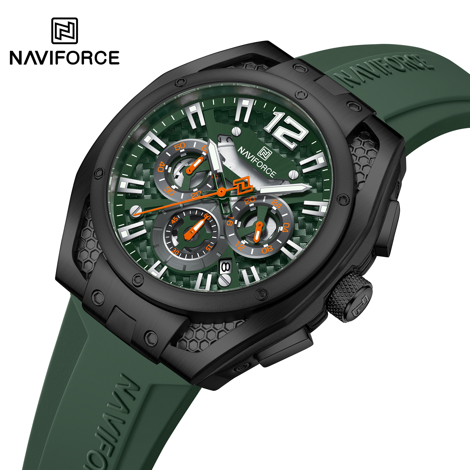 Kello NAVIFORCE MA-38610 - Musta / Punainen