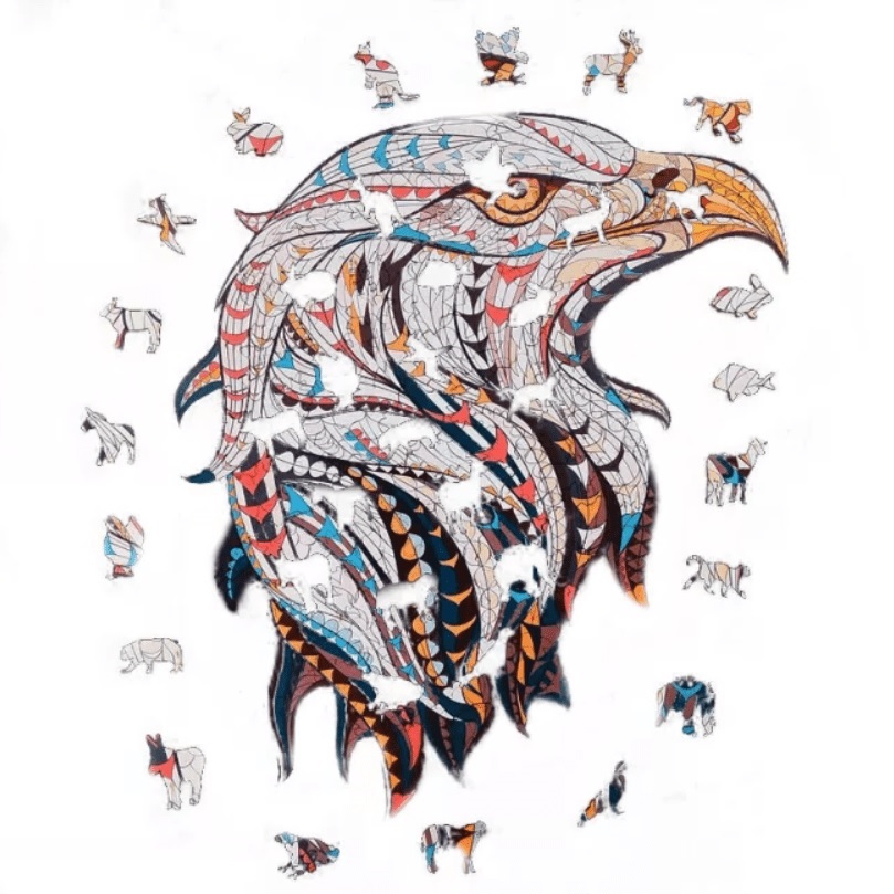 Puinen palapeli - Adler / L