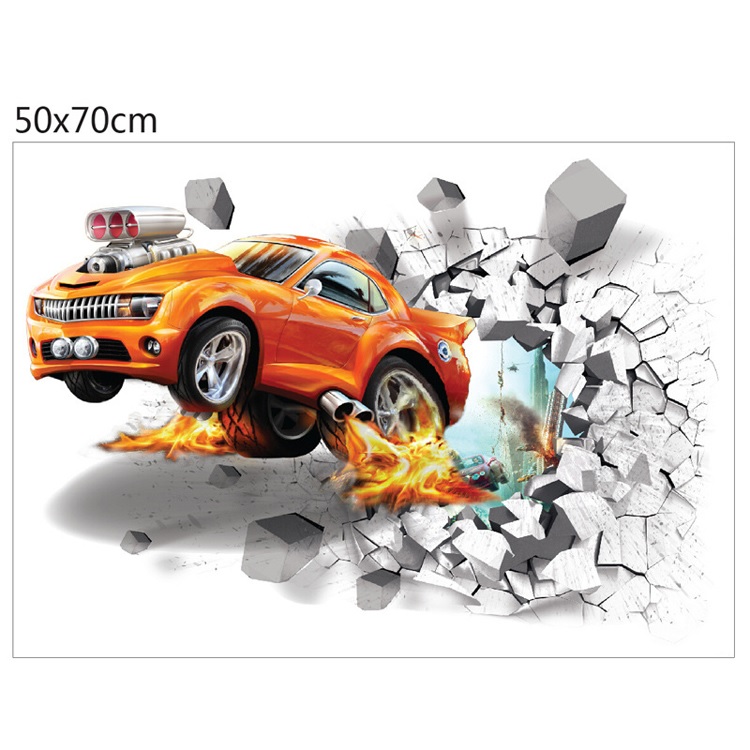 Seinä tarra / Tapetti Break Car