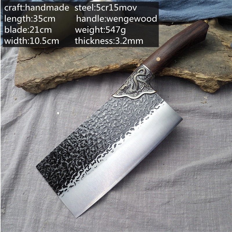 Keittiöhakkuri DR-13956 - Big Cleaver/Ruskea
