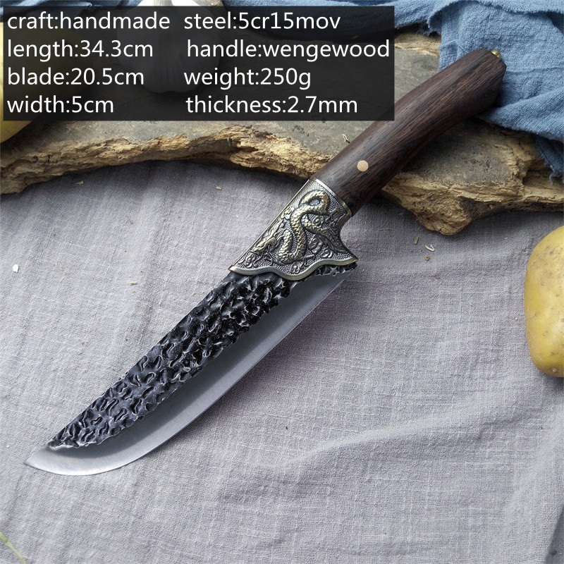Keittiöhakkuri DR-13956 - Big Cleaver/Ruskea