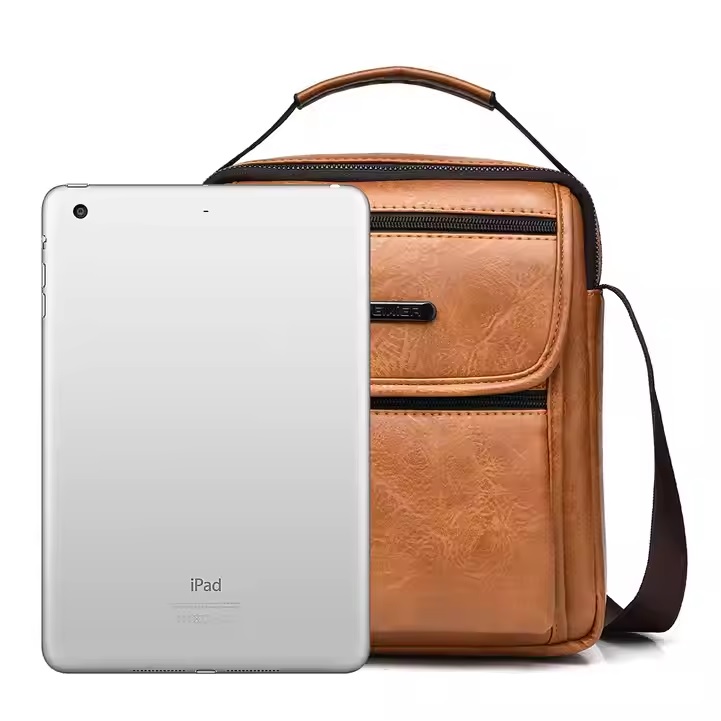 Miesten crossbody-laukku WEIXIER HA-35445 - Ruskea