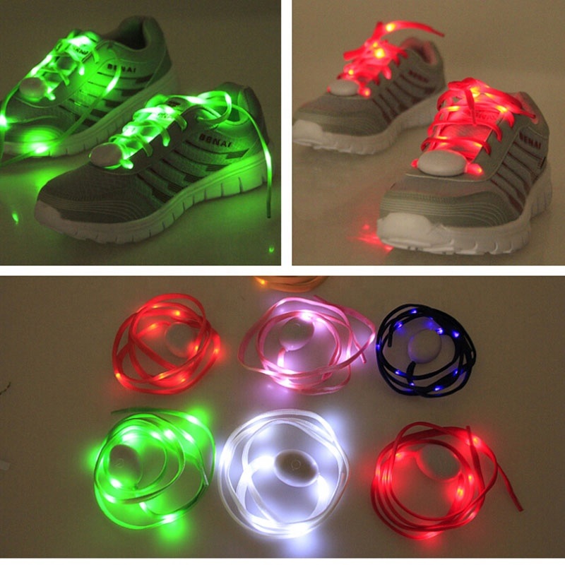 LED Kengännauhat - Sininen