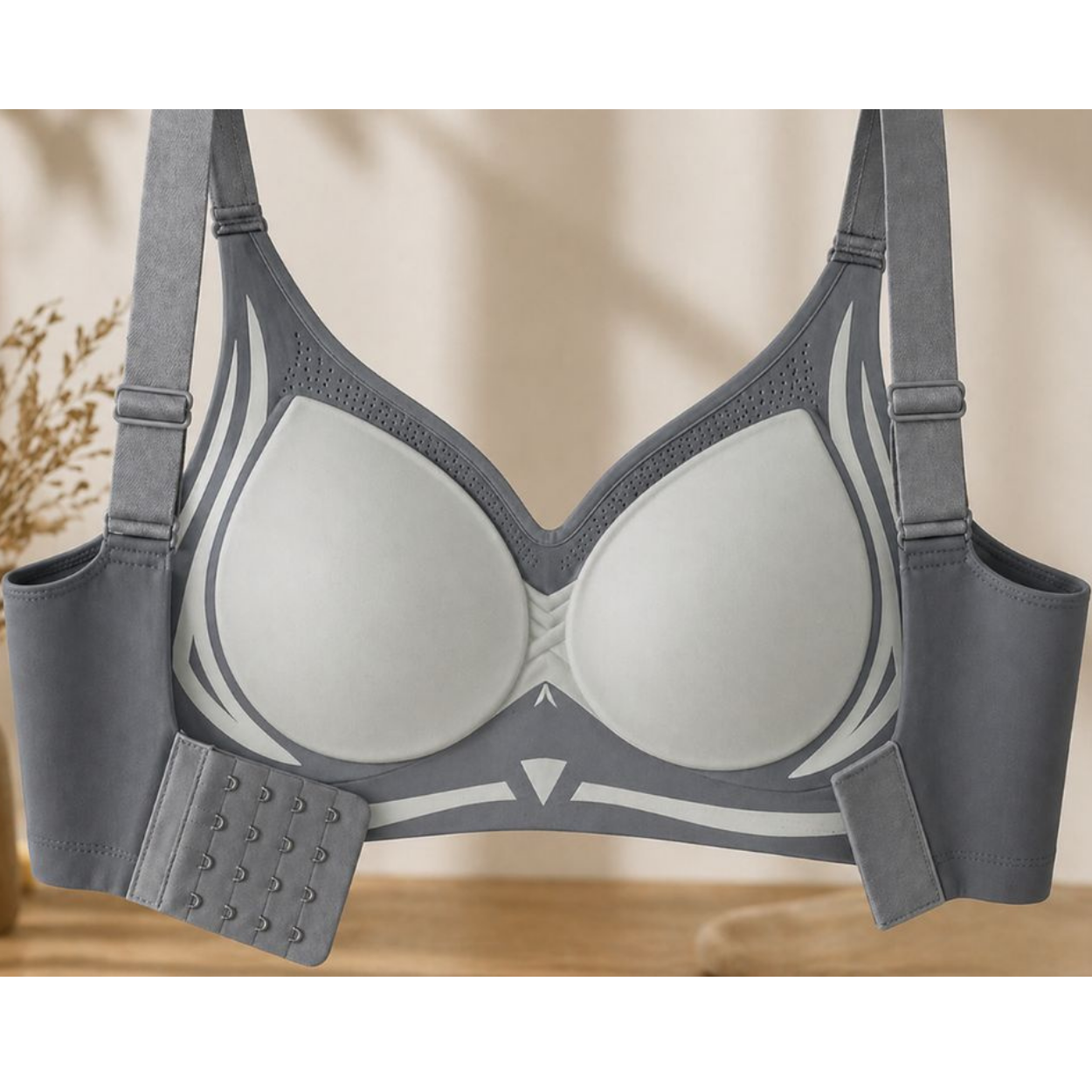 Naisten urheiluliivit QS - 40943 - Harmaa / XXL