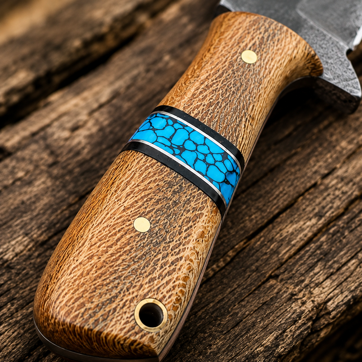 Ulkoiluveitsi OA-42166 - Ruskea