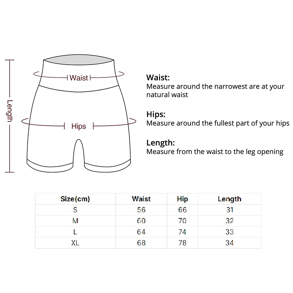 Lyhyet Push Up leggingsit - Sininen / S