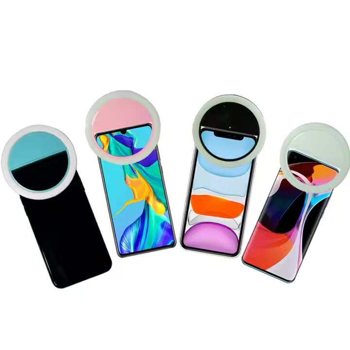 Selfie-valo Clip-On - Valkoinen