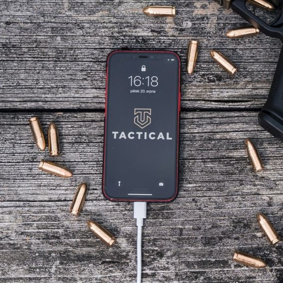 Tactical Smooth Thread kaapeli USB-C/Lightning - 0,3m - Valkoinen