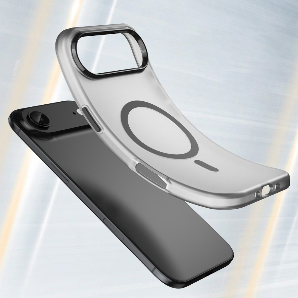 Magnetic Abrasive kotelo Apple iPhone 17 Air - sininen