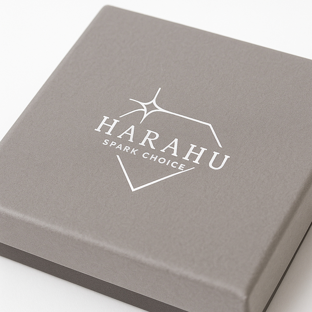 Lahjarasia HARAHU - Harmaa / 5x5cm