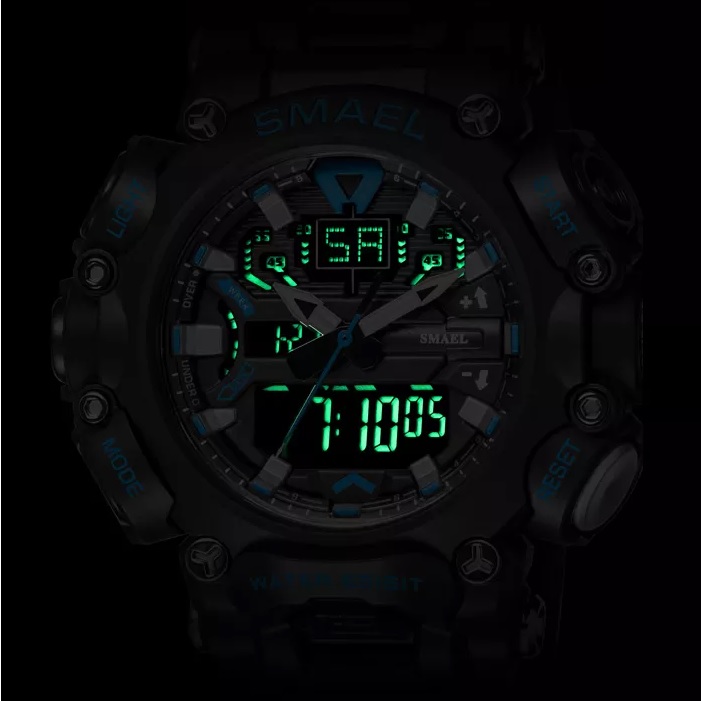 Kello SMAEL ZA-14068 - Keltainen / Valkoinen