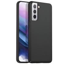 Silicone Soft Case Samsung Galaxy S21 FE - musta