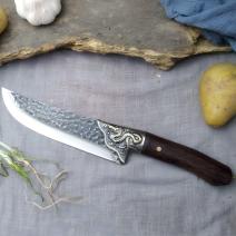 Keittiöveitsi Dragon - Chef / Ruskea