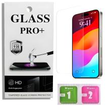 Premium 9D suojalasi Izmael Apple iPhone 15 Pro - läpinäkyvä