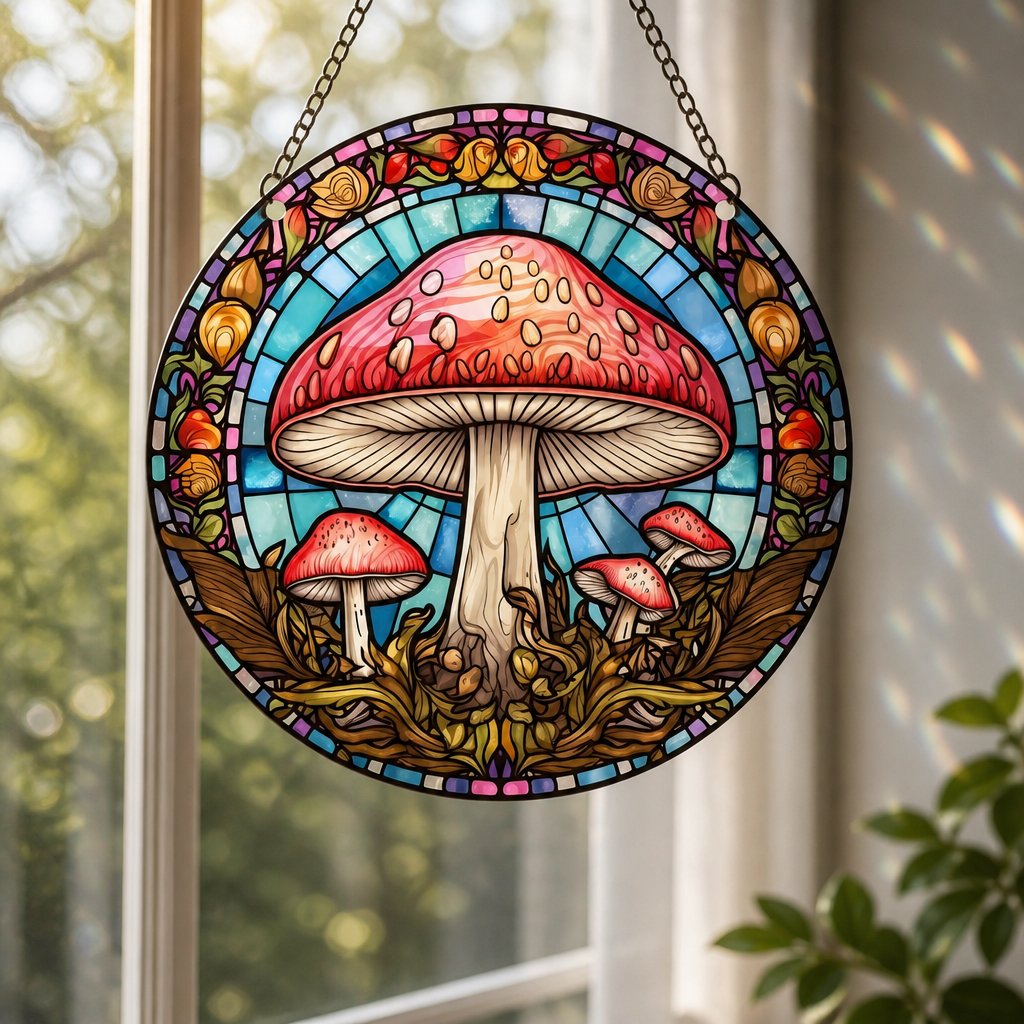 Auringonsieppari - Mushrooms / Tyyppi7 / L